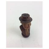 Vintage hand carved wine stopper