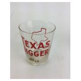 Texas jigger glass