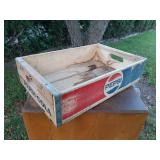 Vintage Wooden Pepsi Cola Crate