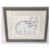 Vintage Virginia Welytok Cat Print