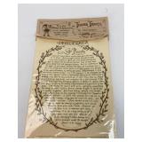 "Desiderata" Petite Watercolor Reproduction