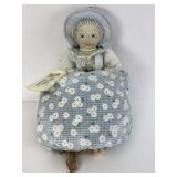 Handcrafted Plastic Bag Holder with Coupon Pouch