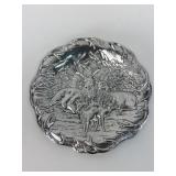 Arthur Court Pewter Deer Plate 8"