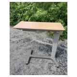 Heavy Duty Medical Adjustable Height Bedside Table