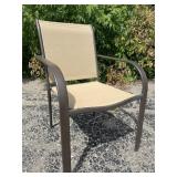 Metal in Fabric Outdoor Patio Chair