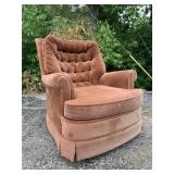 Vintage Upholstered Armchair