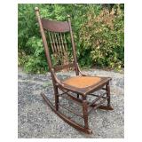 Antique Wooden Rocking Chair