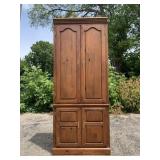 Vintage Wooden Armoire
