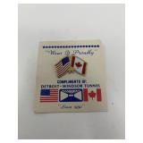 Detroit-Windsor Tunnel Pin