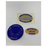 U.S Submarine Decal/Sticker/Patch Lot