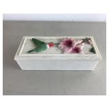 Ibis & Orchid Bird Trinket Box