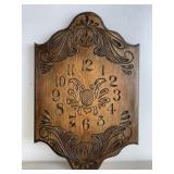Wooden Clock Decor
