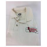 Backyard Birds Sleeve Polo Size Medium