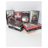 Nine VHS  Tapes, One Audio Book