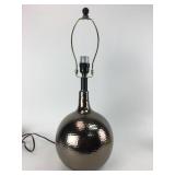 Peened Metal Table Lamp