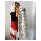 Crocheted Shawl and Scarf