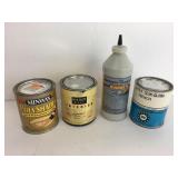 Paint Quikrete Stain Polyurethane Lot