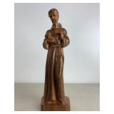 Wood Carved Saint Statue