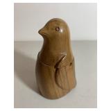 Wooden Bird Trinket Box