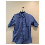 Levi Button Up T Shirt Size Medium Slim