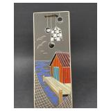 Vintage Signed Norwegian Ceramic Tile Decor