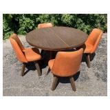 Retro Walter of Wabash Dining Table W/Chairs
