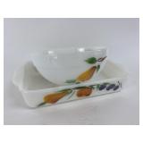 Vintage Fire King Oven Wear Lot