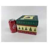 Christmas Gift Box W/Ornaments and Goodies