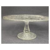 Vintage Glass Cake Stand