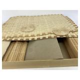 Mixed Wood/Wicker Vintage Placemats Lot
