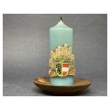 Vintage Saulz Burg Small Candle
