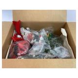 Mixed Holiday Themed Artificial Flowers