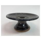 Vintage Ceramic Pedestal Candle Holder