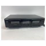 Sony Stereo Cassette Deck TC-WE305