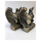 Vintage Metal Eagle Bookends