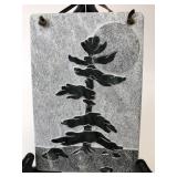 Vintage Engraved Marble Decor by Siku