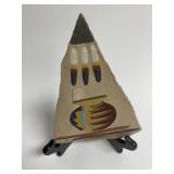 Vintage Ernest Hunt Navajo Sand Painting Art