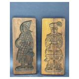 Vintage Dutch Style Carved Wall Art