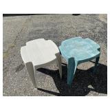 Plastic Outdoor Side Tables