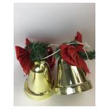 Large Christmas Plastic Decorative Bells