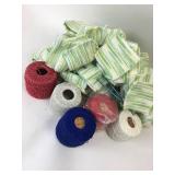 Mixed Crafting Lot Yarn and Knitting Needle