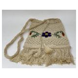 Vintage Handmade Stitched Bag