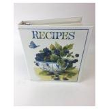 Vintage Hallmark Reusable Recipe Book
