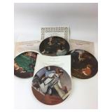 Knowles Vintage Norman Rockwell Plate Lot