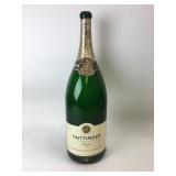 Large Taittinger French Champagne Bottle