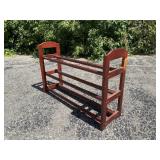 Wooden Shoe Rack