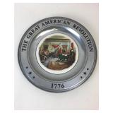 Pewter the Great American Revolution Decorative