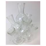 MCM Vintage Glass Cluster Vase