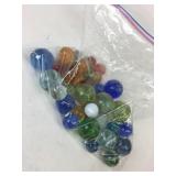 Bag of Vintage Marbles