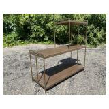 Metal/Aluminum Retro Small Shelf